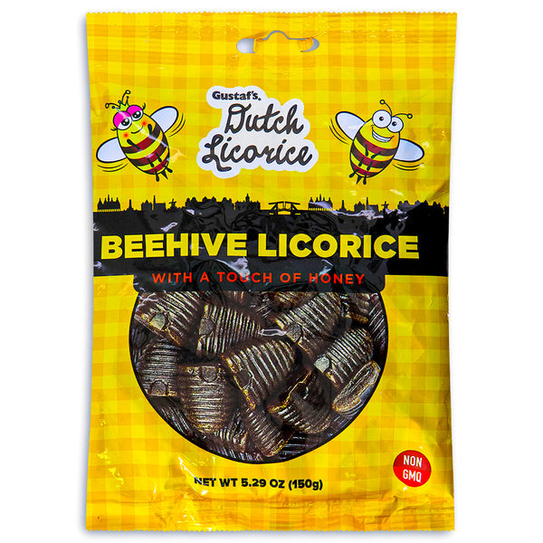 Gustaf's Dutch Licorice Beehive 5.29oz - 12 Pack