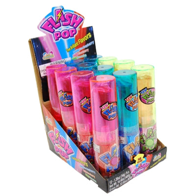 Kidsmania Flash Pop Light Up Suckers Lollipops-Wholesale Candy Toronto