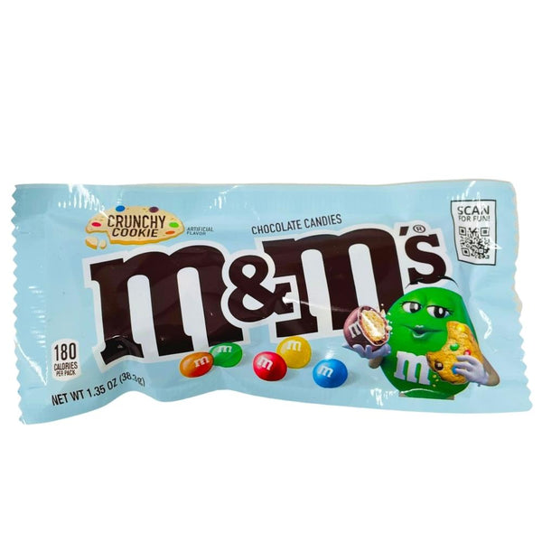 M&M's - Crunchy Cookie Candy 1.35oz - 24 Pack