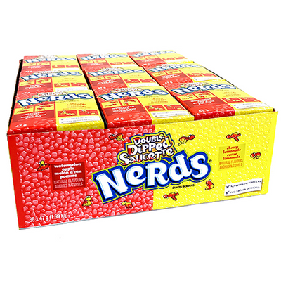 Nerds Candy Lemonade Wild Cherry & Apple Watermelon 36CT Retro Candy