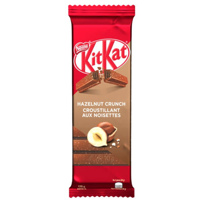 Nestle Kit Kat Hazelnut Crunch Bar 120g - 15 Pack - Canadian Chocolate Bars