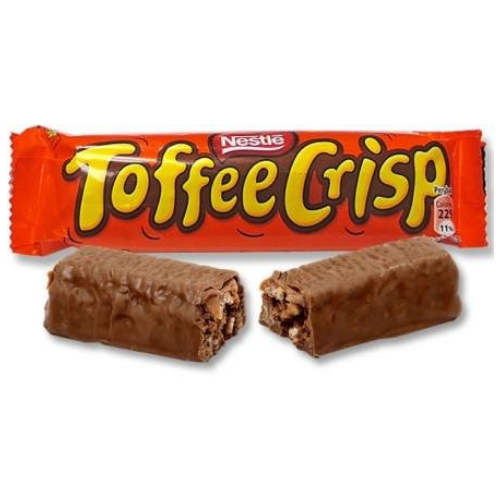 Original Toffee Crisp Chocolate Bar Imported From The UK England