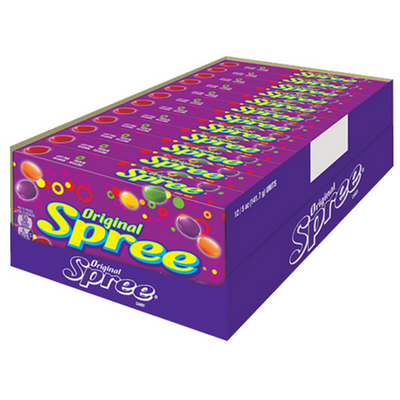 Original Spree Candy - Theater Box 12ct Retro Candy - Wonka