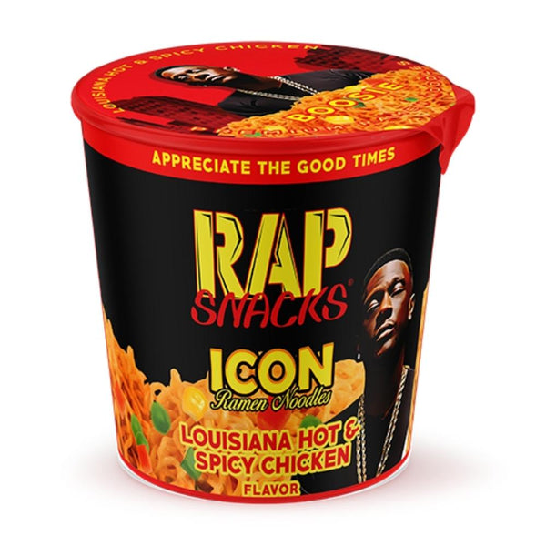 Rap Snacks Louisiana Hot & Spicy Chicken Ramen 2.25oz 12 Pack