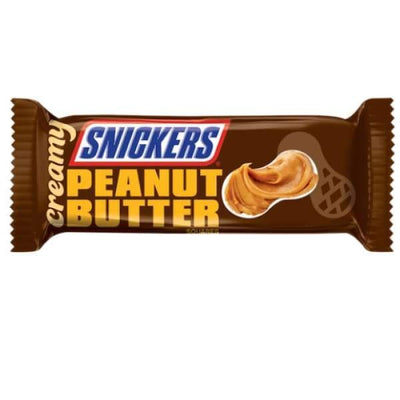 Snickers Creamy Peanut Butter Candy Bar 38g - 24 Pack