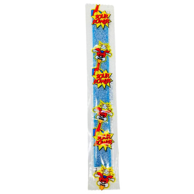 Sour Power Single Wrapped Belts Blue Raspberry .34oz - 150 Pack
