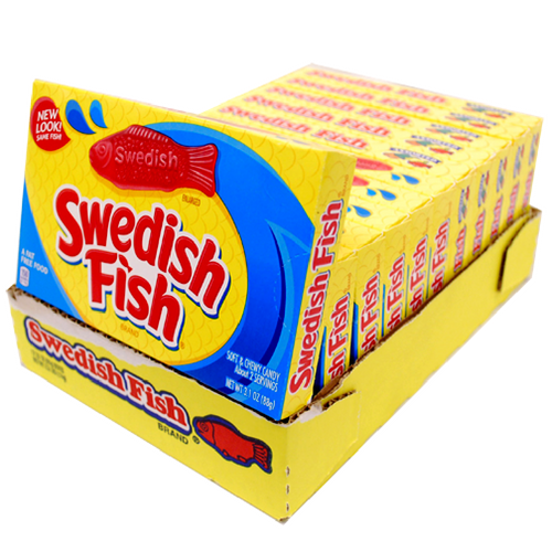 Swedish Fish Candy Theater Box  Retro Candy –