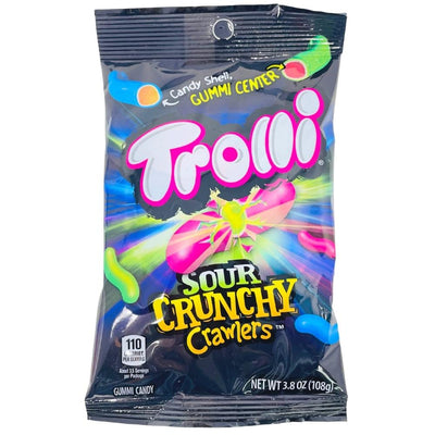 Trolli Sour Crunchy Crawlers 3.8oz - 12 Pack