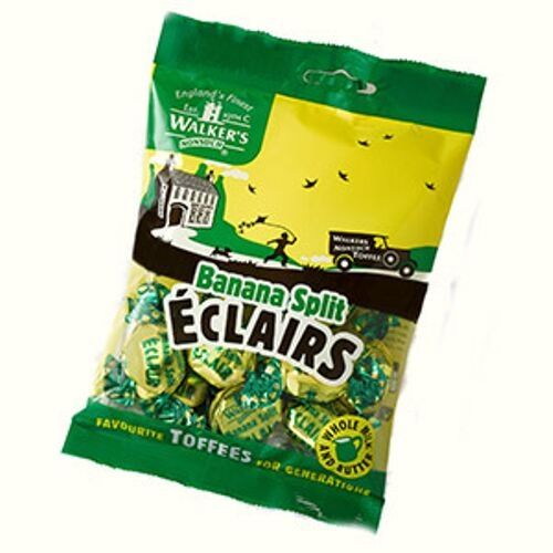 Walker's Nonsuch Banana Split Eclairs Bags British Candy