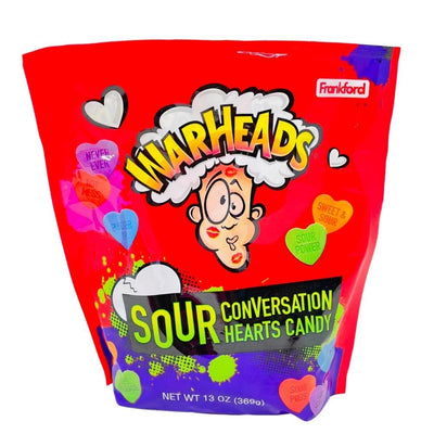 Warheads Conversation Hearts - 13oz