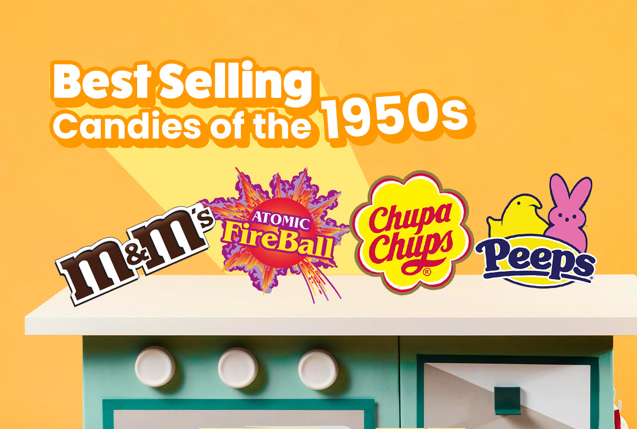 Best Selling Candy From the 1950s - Retro Candy - Nostalgic Candy - Old Fashioned Candy - Candy Store - Candy Store Owner - Best Selling Candy