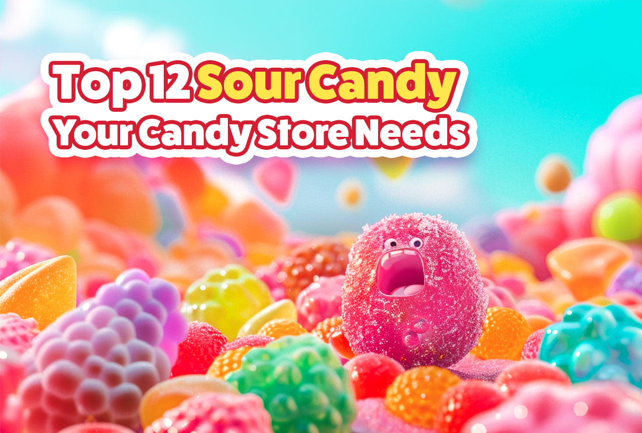 Top 12 Sour Candies Your Candy Store Needs!