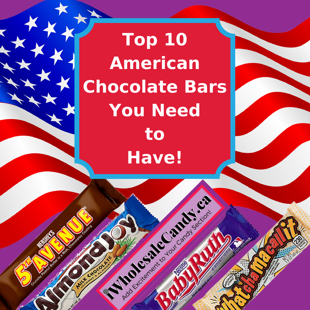 Chocolate Bars from the USA - Wholesale Candy