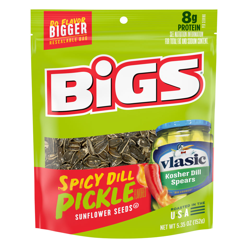 Big's Sunflower Seeds Spicy Dill Pickle 5.35oz - 12 Pack