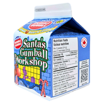 Dubble Bubble Santas Gumball Workshop Milk Carton 100g - 24 Pack