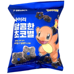 7-Eleven Charmander's Sweet Choco Star Snack 82g (Korea) - 16 Pack