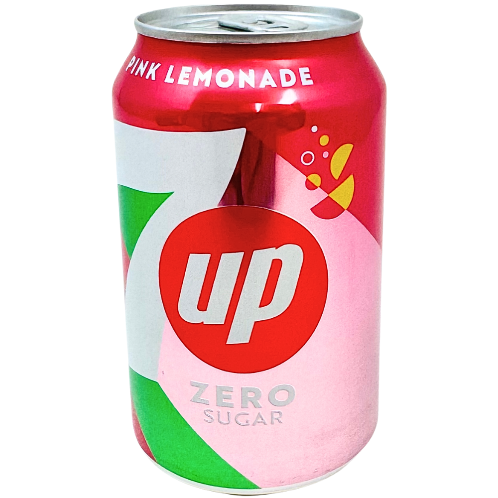 7-Up Pink Lemonade Zero 330mL (UK) - 24 Can