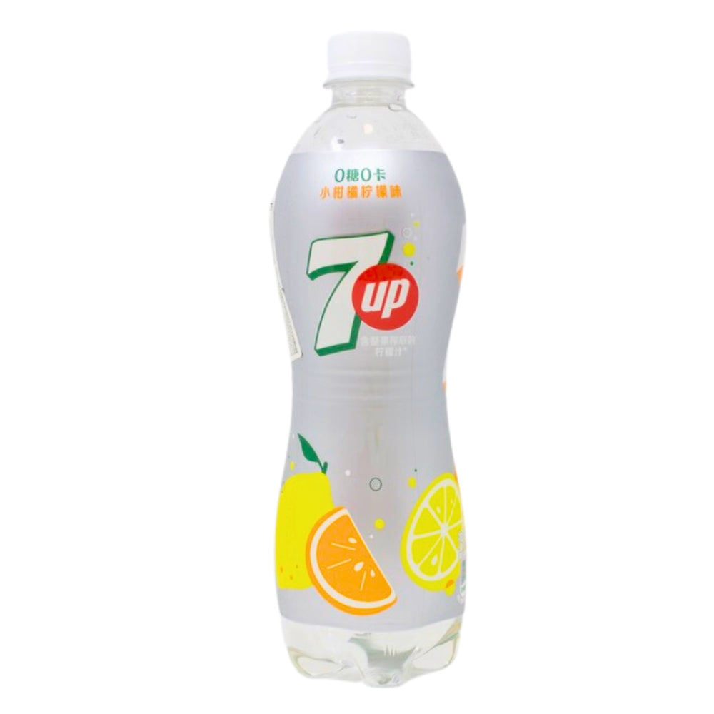 7up Orange & Lemon Soda (China) 550ml - 12 Pack