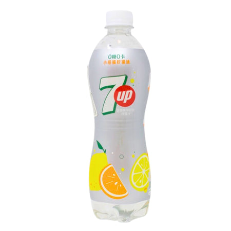 7up Orange & Lemon Soda (China) 550ml - 12 Pack