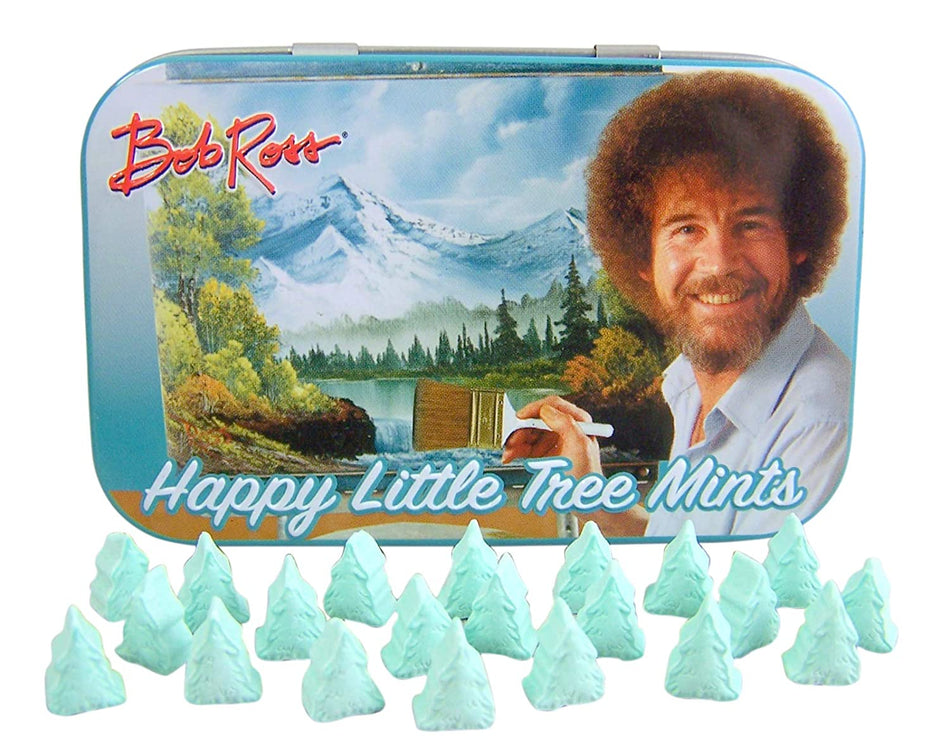 Bob Ross Happy Little Tree Mints - 18 Pack