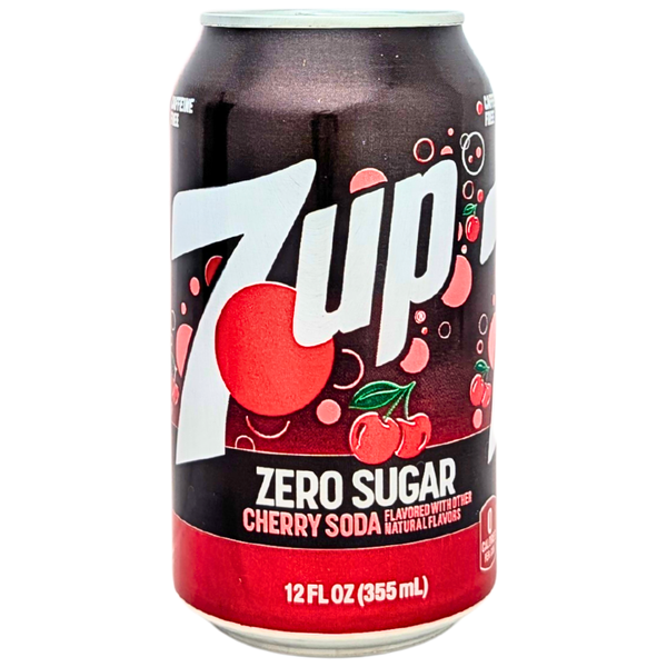 7UP Cherry Zero Sugar 355mL - 12 Pack