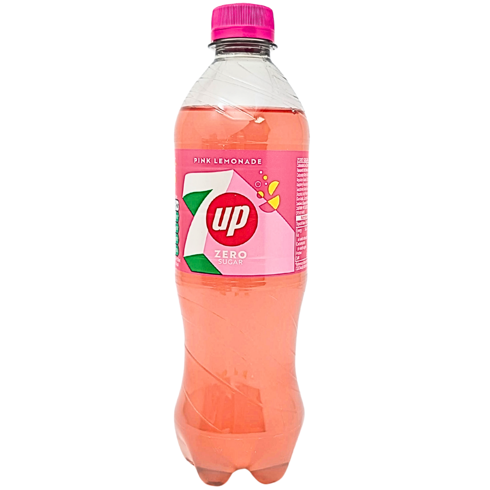 7UP Pink Lemonade 500mL (UK) - 24 Pack