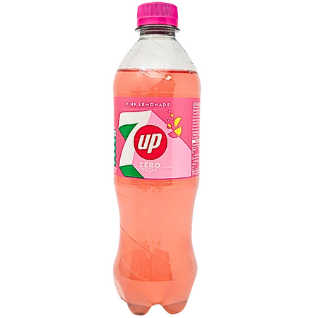 7UP Pink Lemonade 500mL (UK) - 24 Pack