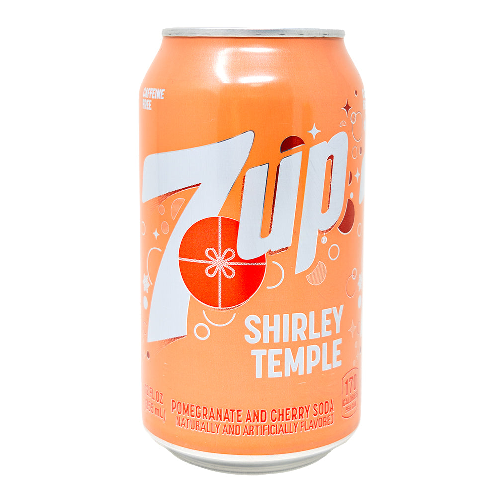 7up Shirly Temple Pomegranate & Cherry Drink - 355mL - 12 Pack