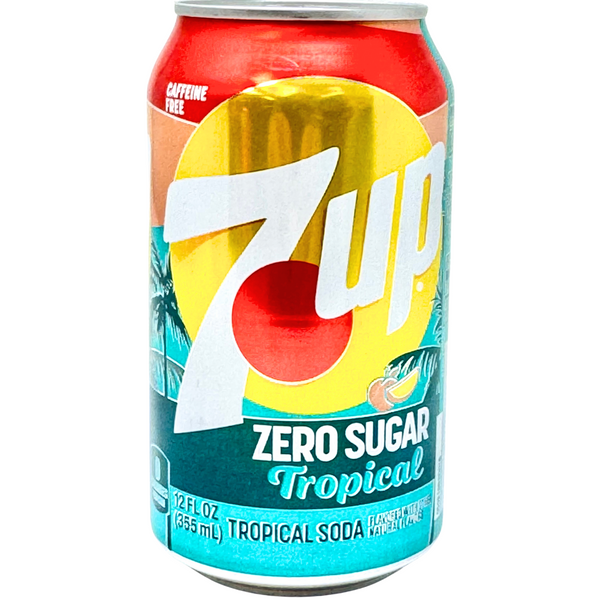 7up Zero Sugar Tropical Soda | iWholesale Candy