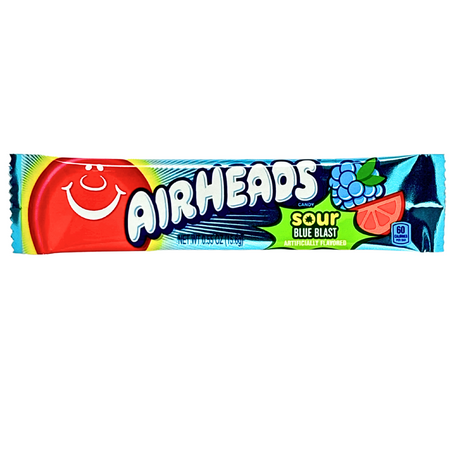 Airheads Sour Blue Blast - 0.55oz