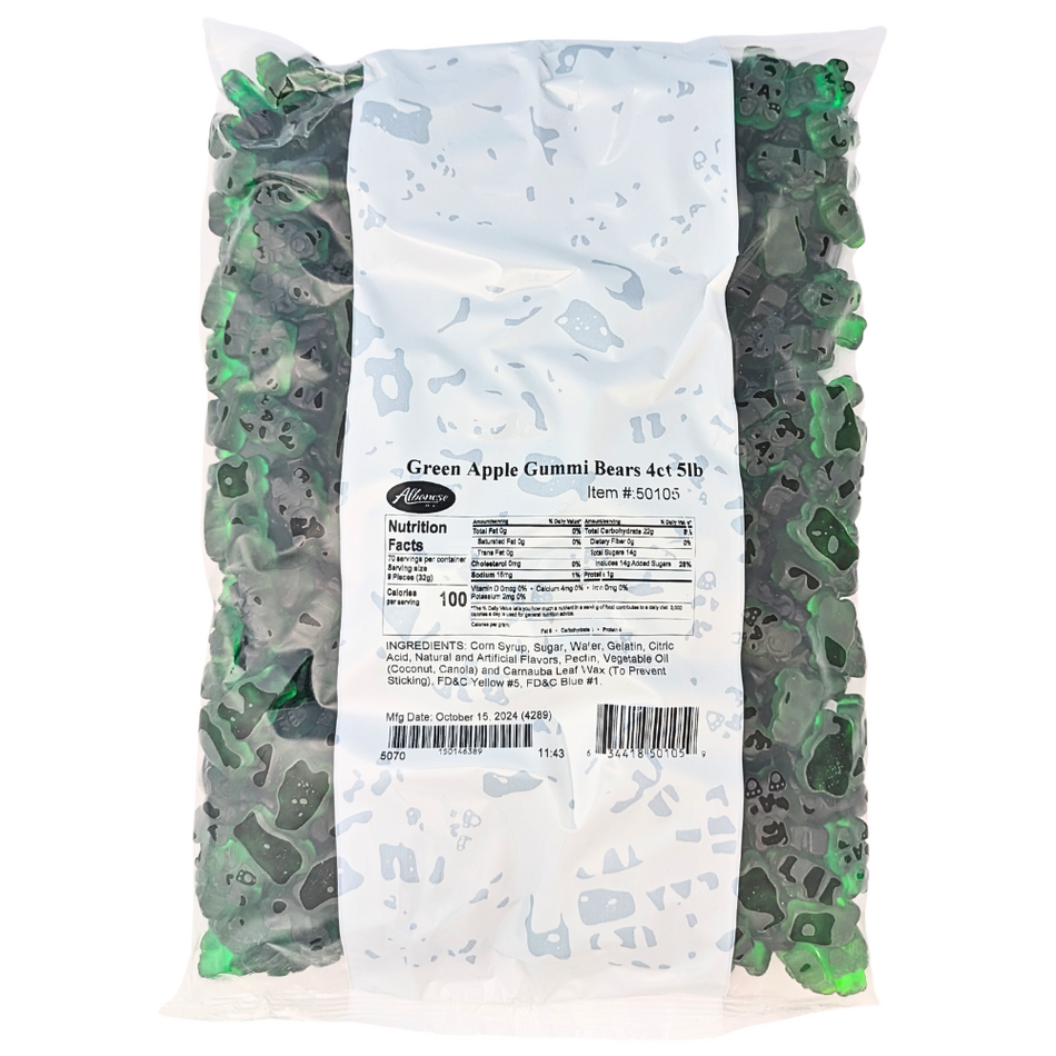 Albanese Gummi Bears-Green Apple