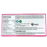 Barbie Candy Case Nutrition Facts Ingredients - iWholesaleCandy