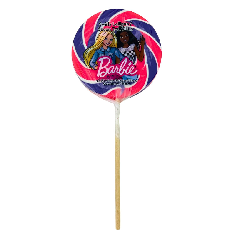 Barbie Swirly Lollipop | iWholesaleCandy 