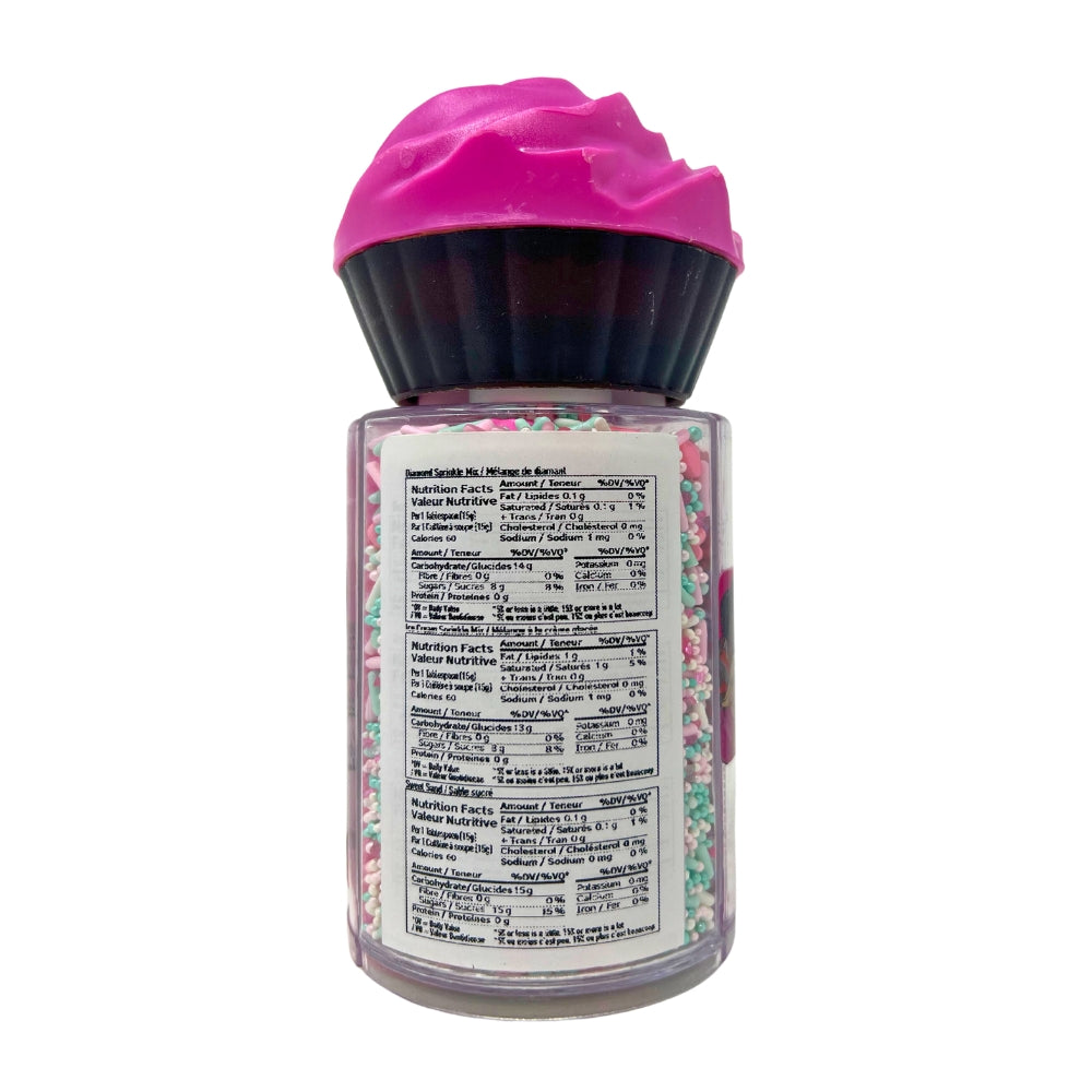 Barbie Triplet Sprinkles Nutrition Facts Ingredients| iWholesaleCandy 