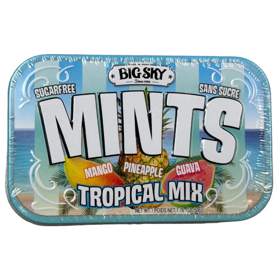 Big Sky Mints Tropical Mix 1.76oz - 6 Pack