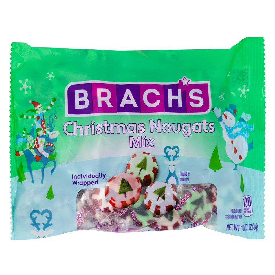 Brach's Christmas Nougats Mix 10oz - 24 Pack