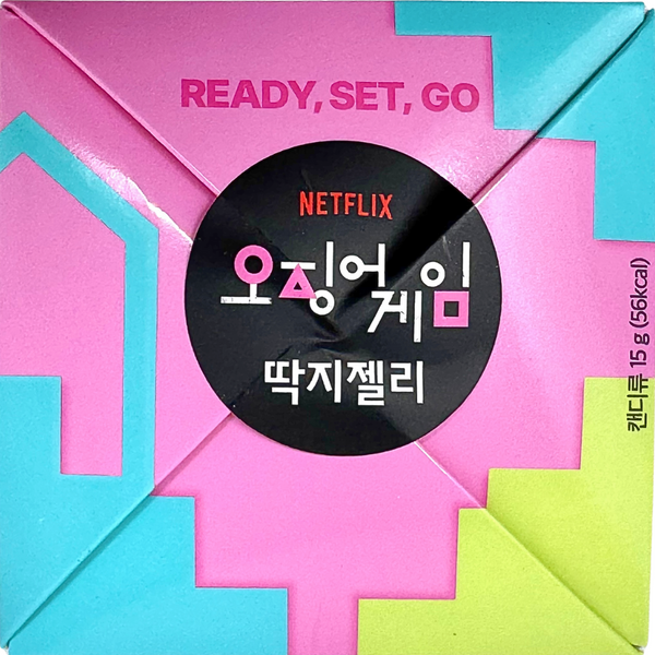 Squid Game Ddakji Jelly 15g (Korea) - 16 Pack