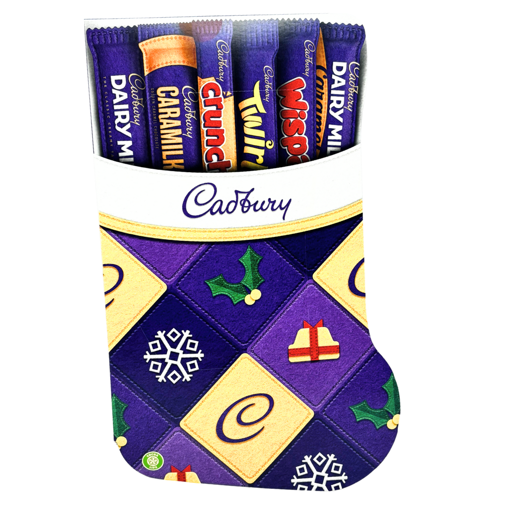 Christmas Cadbury Stocking Selection Box UK 170g - 10 Pack