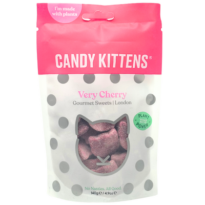 Candy Kittens Very Cherry (UK) - 140g - 10 Pack