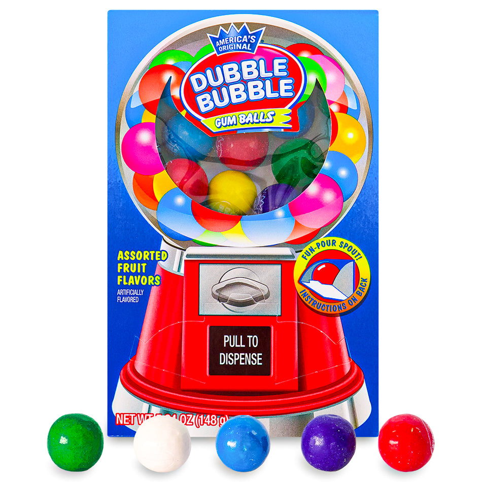 Dubble Bubble Gum Ball Machine Theatre Pack 5.24oz - 12 Pack