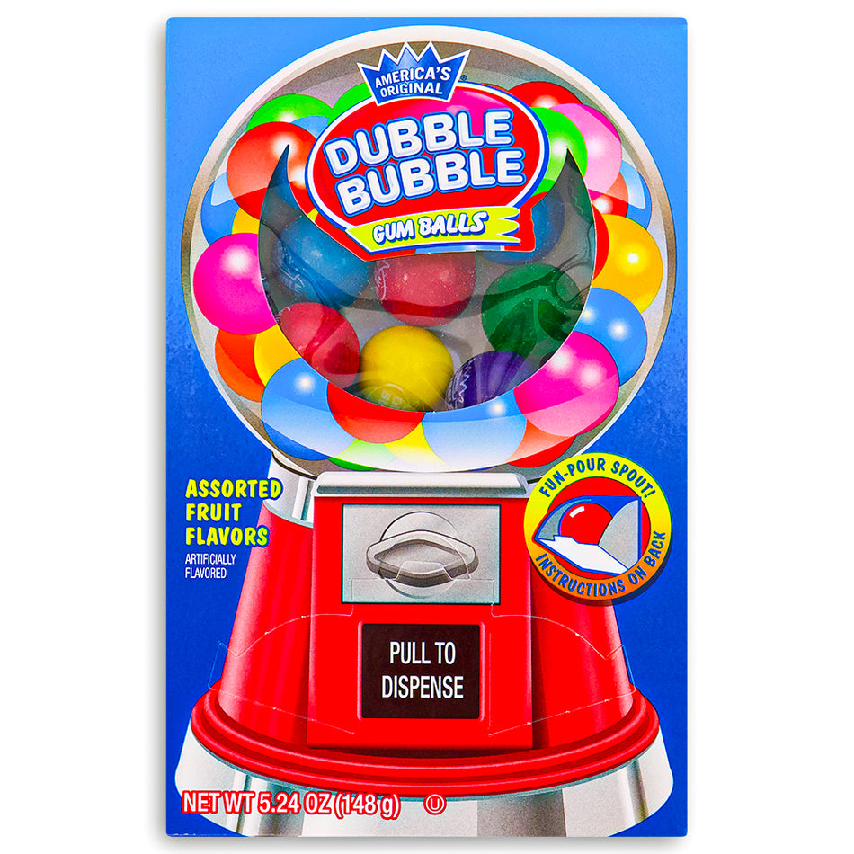 Dubble Bubble Gum Ball Machine Theatre Pack 5.24oz - 12 Pack