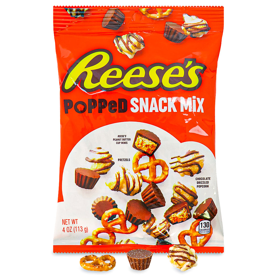 Reese's Popped Snack Mix 4oz - 12 Pack
