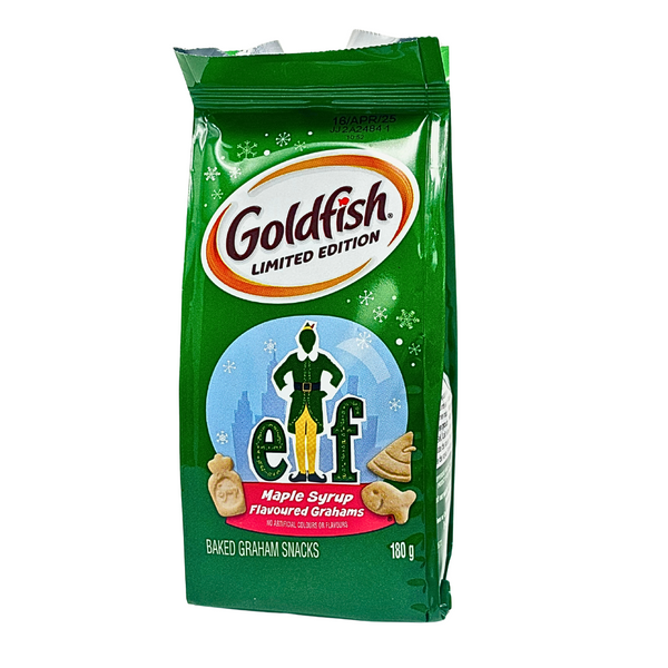 Goldfish Elf Maple Syrup Flavoured Grahams - 180g - 24 Pack