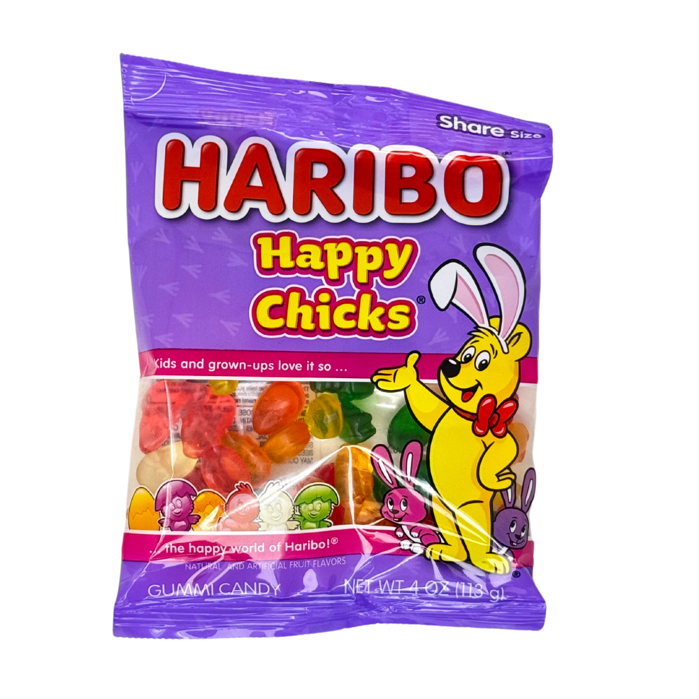 Haribo Happy Chicks 4oz - 12 Pack