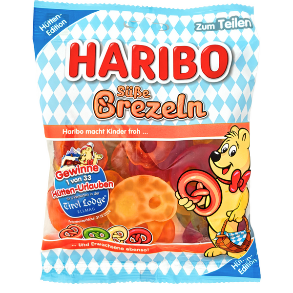 Haribo Sweet Pretzel (German)  - 175g - 12 Pack