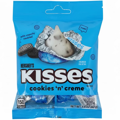 Hershey's Kisses Cookies 'n' Creme 64g - 12 Pack