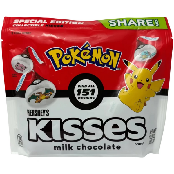 Hershey's Kisses Pokemon Milk Chocolate 10.1oz - 16 Pack