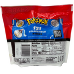Hershey's Kisses Pokemon Milk Chocolate 10.1oz - 16 Pack Nutrition Facts and Ingredients