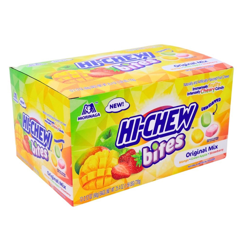 Hi Chew Bites Original Mix 2.12oz - 12 Pack