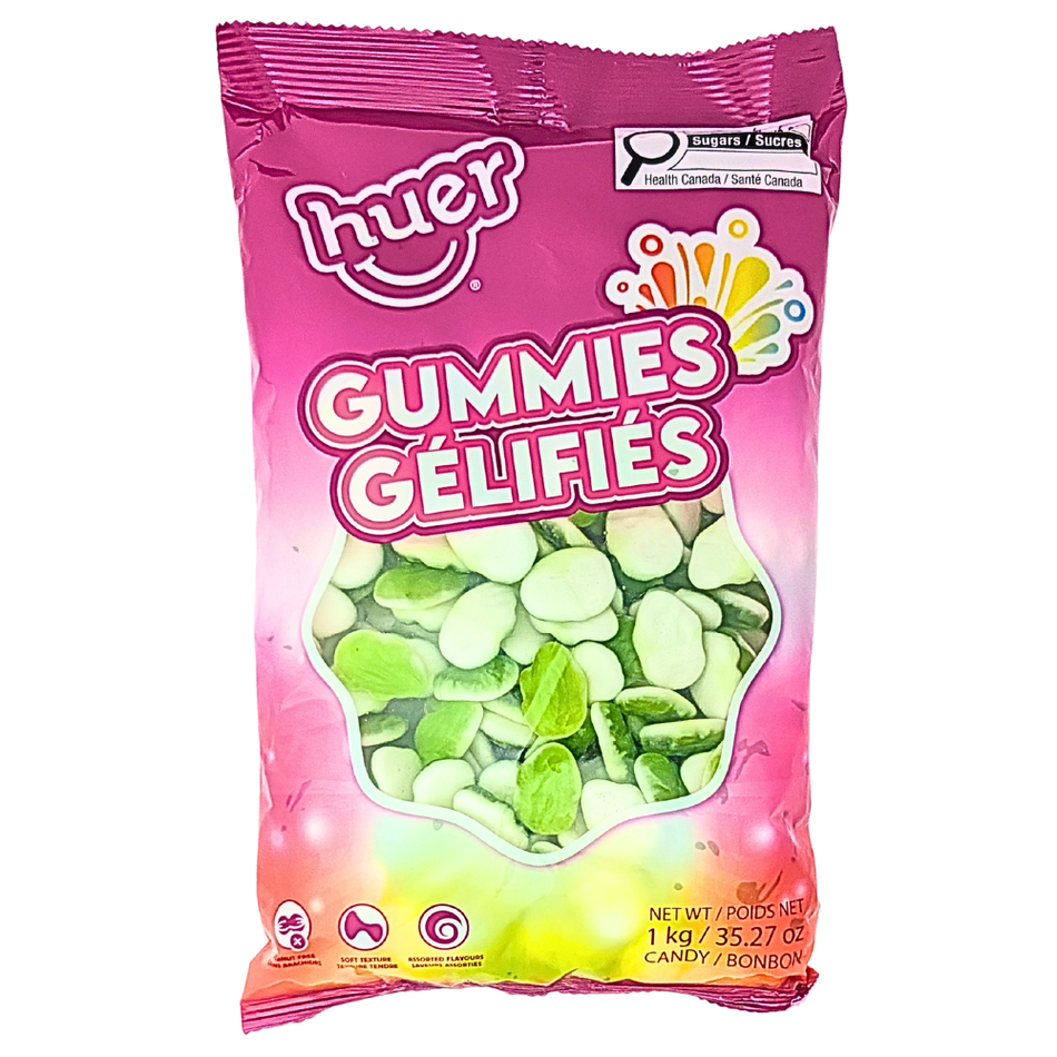 Huer Green Frogs Gummies 1 kg - 1 Bag